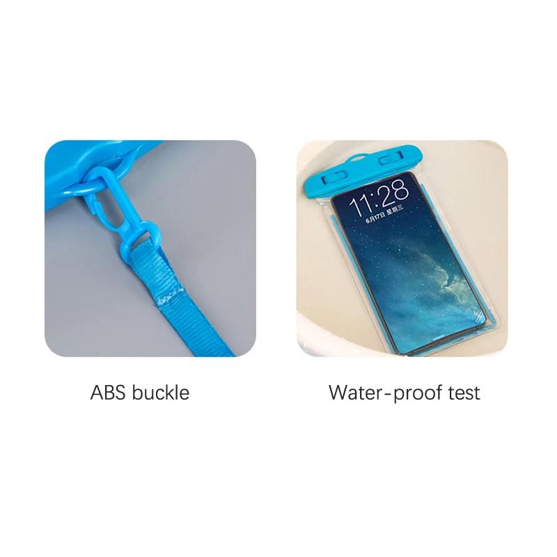 Outdoor Universal Waterproof Pouch Swimming Beach Dry Bag Case Cover Holder For Iphone Samsung Xiaomi Swim Waterproof Bag