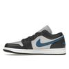 Zapatillas Air Jordan 1 Low Antracita Azul Industrial para Mujer Negro Gris Neutro Blanco DC0774-040
