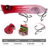 10PCS 8CM-11GSurface-level wave-paddling lure, new freshwater plastic bionic artificial bait for mandarin fish and bass, hard ba