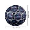 DJ Gear Harmony Round Football Size 5 Adult Ball Suitable for Training Matches and Outdoor Team.