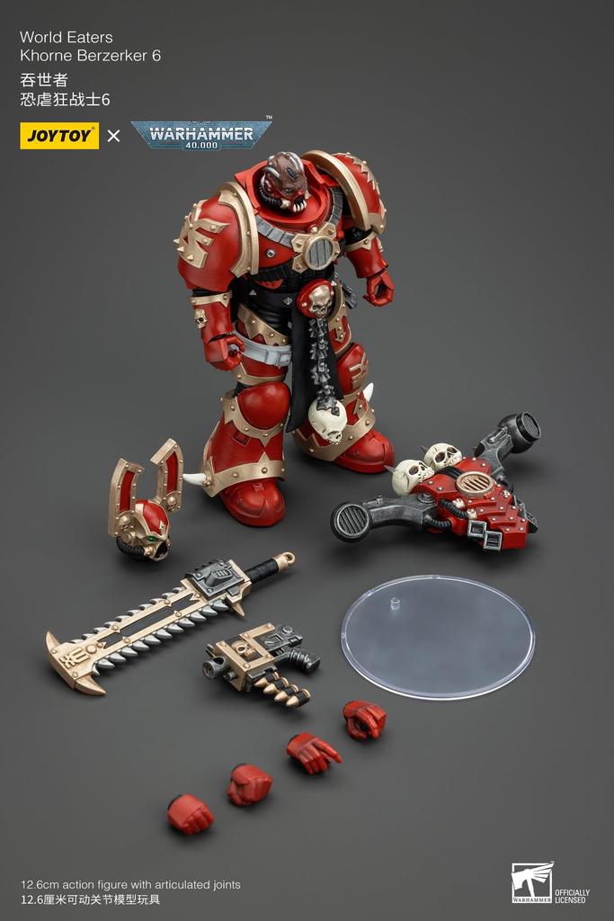 JOYTOY Warhammer World Eater Khorne Berzerker 6 Scale Action Figure 40,000 1/18 (Assembled)