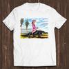 Girl Riding Alligator Weird Meme Funny Unusual Oddities Style Cult Movie Music Gift Tee Mens Kids T Shirt 857