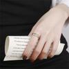 Romantic Love Heart Hand Hug Rings For Women I Love You Forever Punk Gesture Wedding Band Finger Ring Anniversary Couple Jewelry