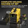 HAXIAOER MIG160 160A Gas Shielded MIG Welder 220V 4-in-1 Solid Wire Gasless Flux Core Lift TIG Stick for Auto Body Workshop Fab