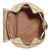 Coach Dempsey 26 Classic Monogram Print Drawstring Snap Closure Backpack Women backpack Khaki CF386-IMV6D