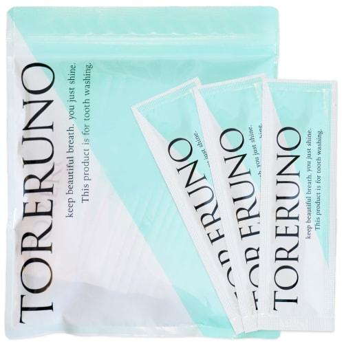 

TORERUNO Mouthwash, Toothwash for Bad Breath, Whitening, Oral Care, Cavities, Yellowing, and Periodontal Disease, Medicated, Apple Mint, 30 Packets (1