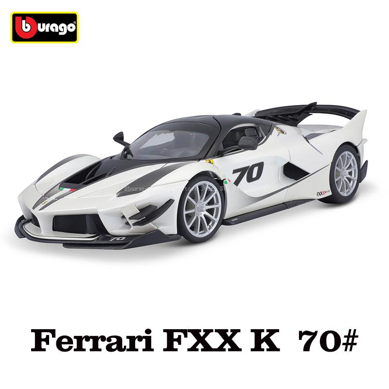 GCD2 Bburago 1:18 Ferrari SF90 XX Stradale 296GTB FXXK EVO SF90 SP1 MONZA racing model simulation car model alloy car toy collection