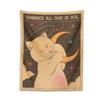 Sonne und Mond Tarot Katze Wandteppich Wandbehang Hexerei Du bist der Sohn des Universums Mystery Home Decor Schlafzimmer Dekor