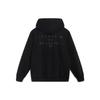 Li Ning Sports Lifestyle Series Letter Print Hooded Sweatshirt Men Sweatshirt Black AWDT393-3