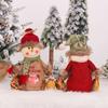 Linen Zipper Love Apple Bag Christmas Party Atmosphere Gift Bag Festival Creative Doll Candy Bag Children's Gift Bag Fun