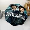Sherlock Holmes Thema Automatischer Regenschirm, Leicht & Tragbar, 8 Speichen, Perfekt für Reisen im Freien, Geburtstage, Weihnachten, Geschenke.