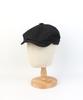 Yunibeosyeolkemiseuteuli Linen Logo Black Banding Hunting Cap