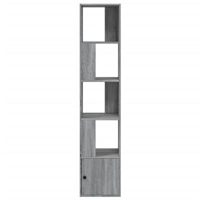 Bookshelf Gray Sonoma 40 X 36 X 189 Cm Engineered Wood
