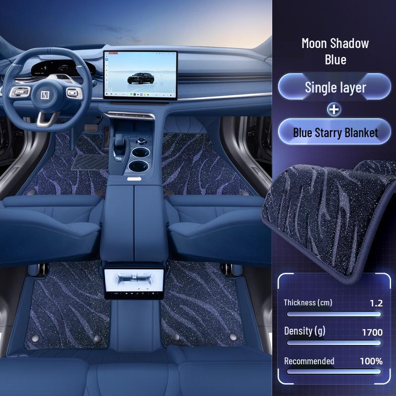 Full-Coverage Floor Mats for JiKrypton 001, Model 2026 - Interior & Trunk Modification Kit
