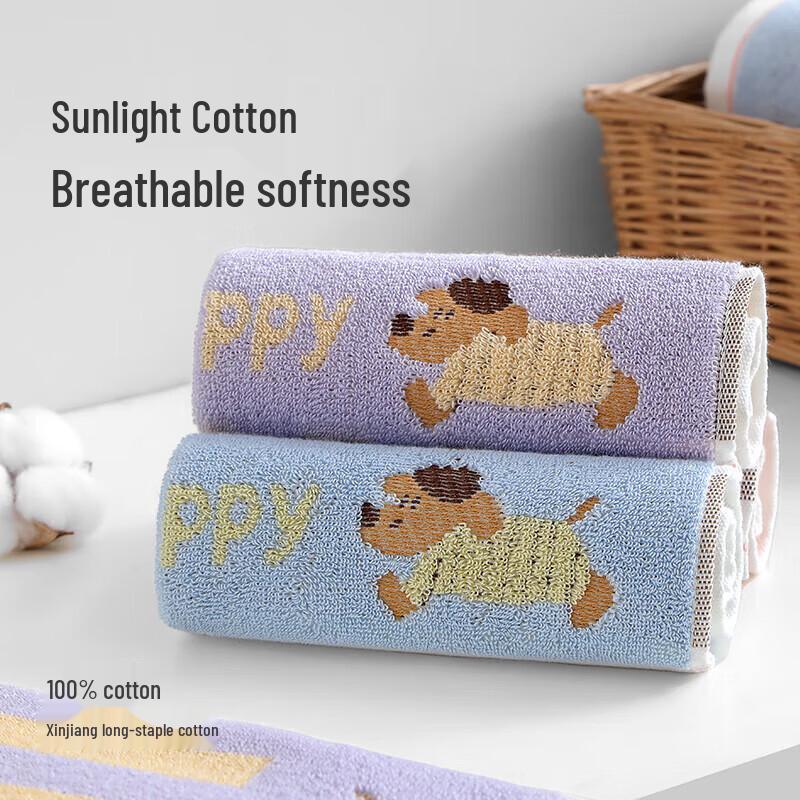 Детское мультяшное полотенце для рук и лица, 3 шт.