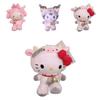 Adorable Kuromi My Melody Zodiac Cow Plush Toy Keychain With Cinnamonroll Pendants Xmas Gift
