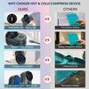 Portable Hot and Cold Compresses Sports Recovery with Heating Pad for Knee Back Shoulder Body Pain Relief Relieve headaches Tool