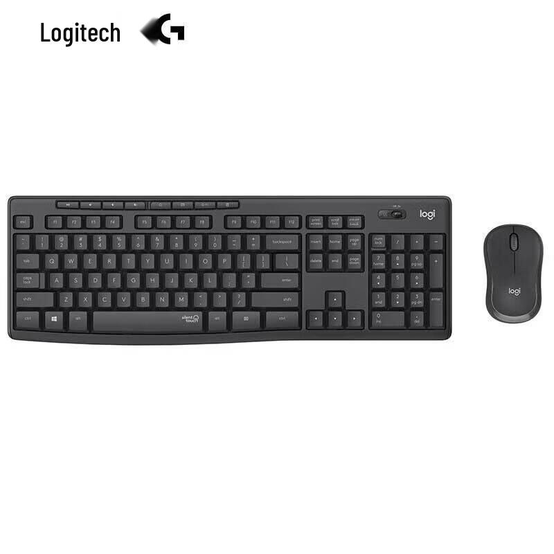 

Logitech MK295 Silent Wireless Keyboard and Mouse Combo