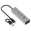 I-tec Hub Di Ricarica Universale Metallo 4 Porte USB-C/USB-A Power Delivery 85W Argento