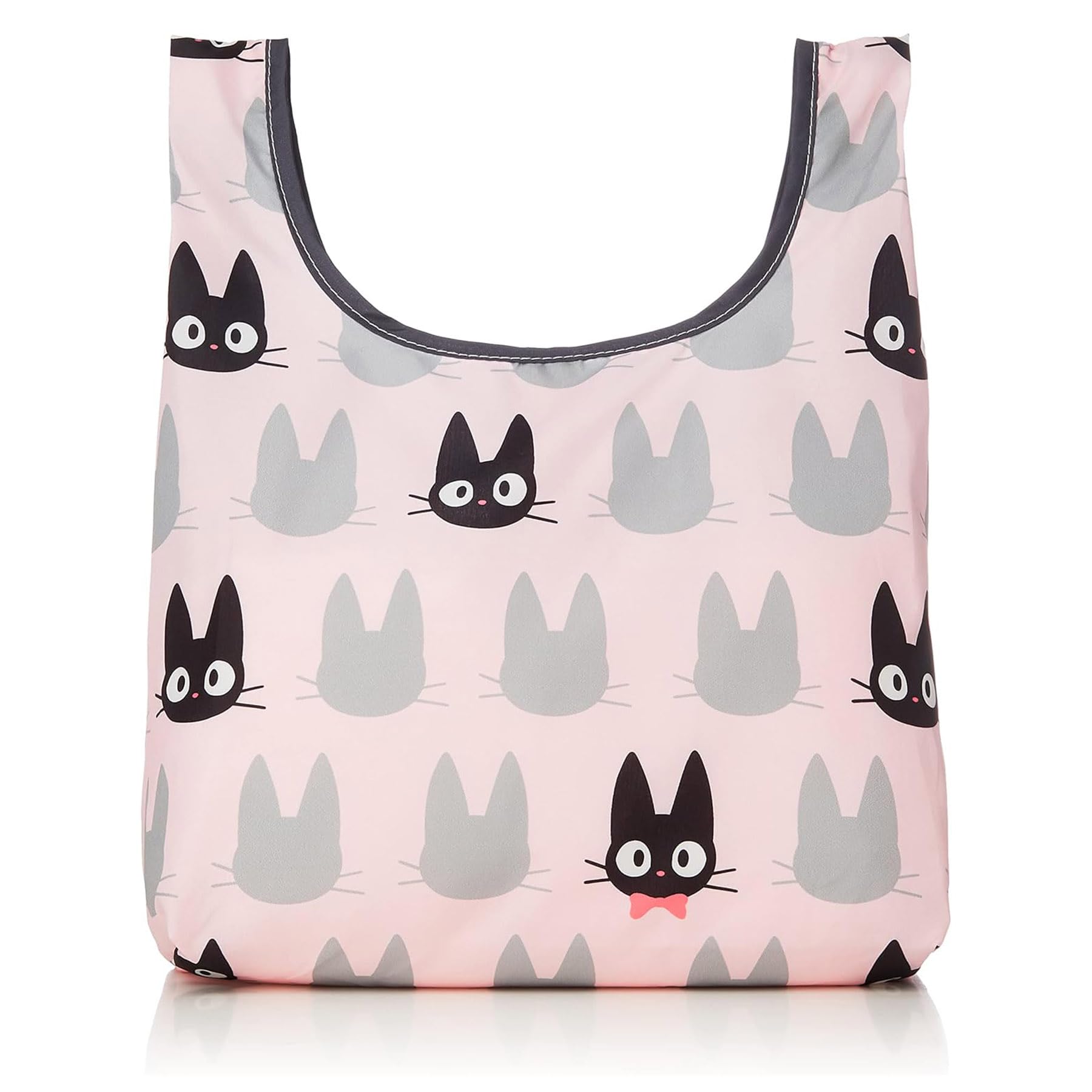 

Marushin Mini Eco Bag Ghibli Delivery Service Jiji Jiji Pattern Cute Goods H33 x W25 x D20cm 8 x Made with recycled polyester 1165039000 Kiki s