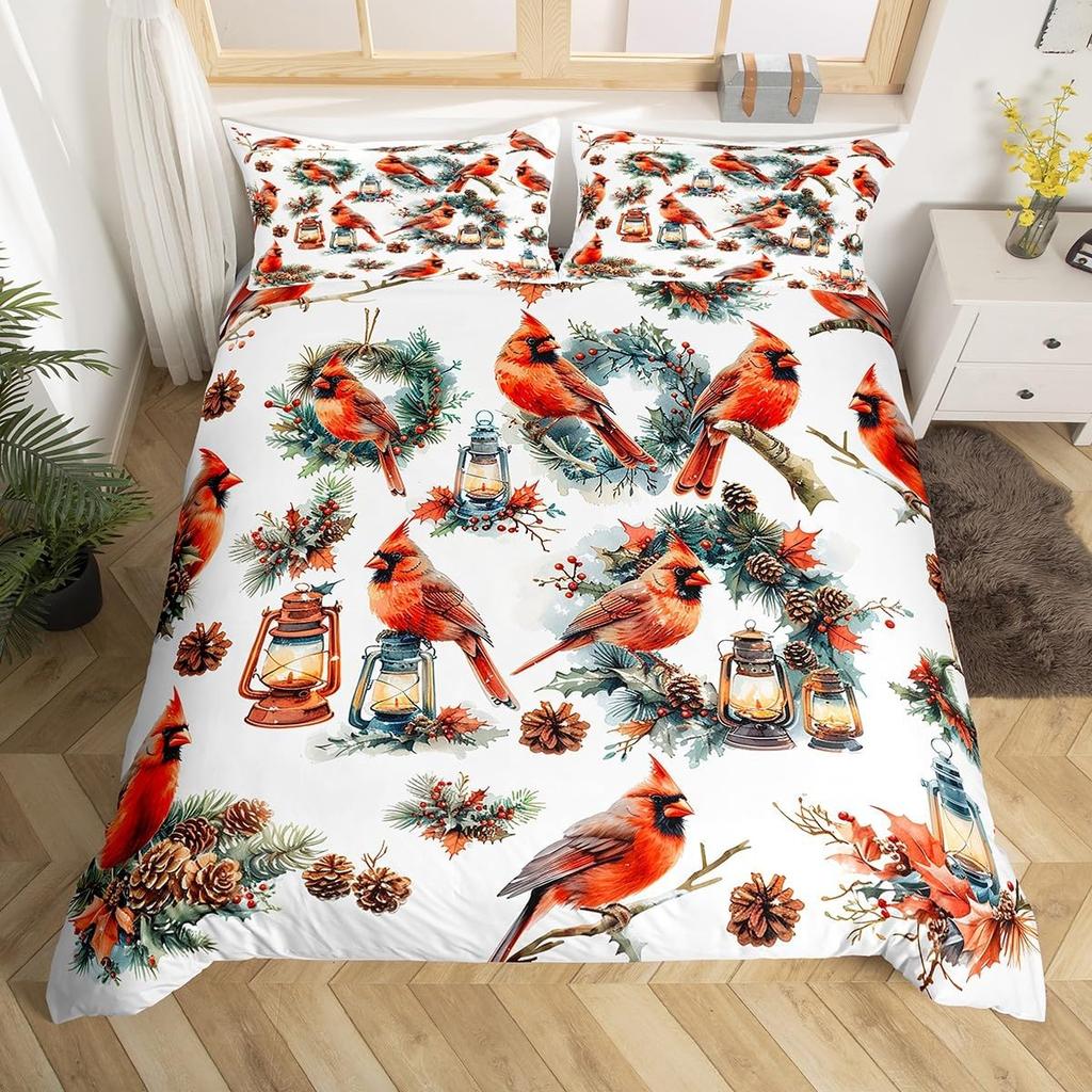 Comforter Christmas King Size Cute Dog Boys Girls Bohemian Room Decor Animal Bedding Collection 3 Piece Set