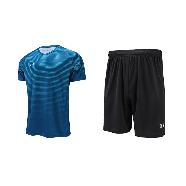 

Under Armour Training Running Solid Color Versatile Loose Fitness Set 2-Piece Unisex sets 25500519-452+25500218-001 S