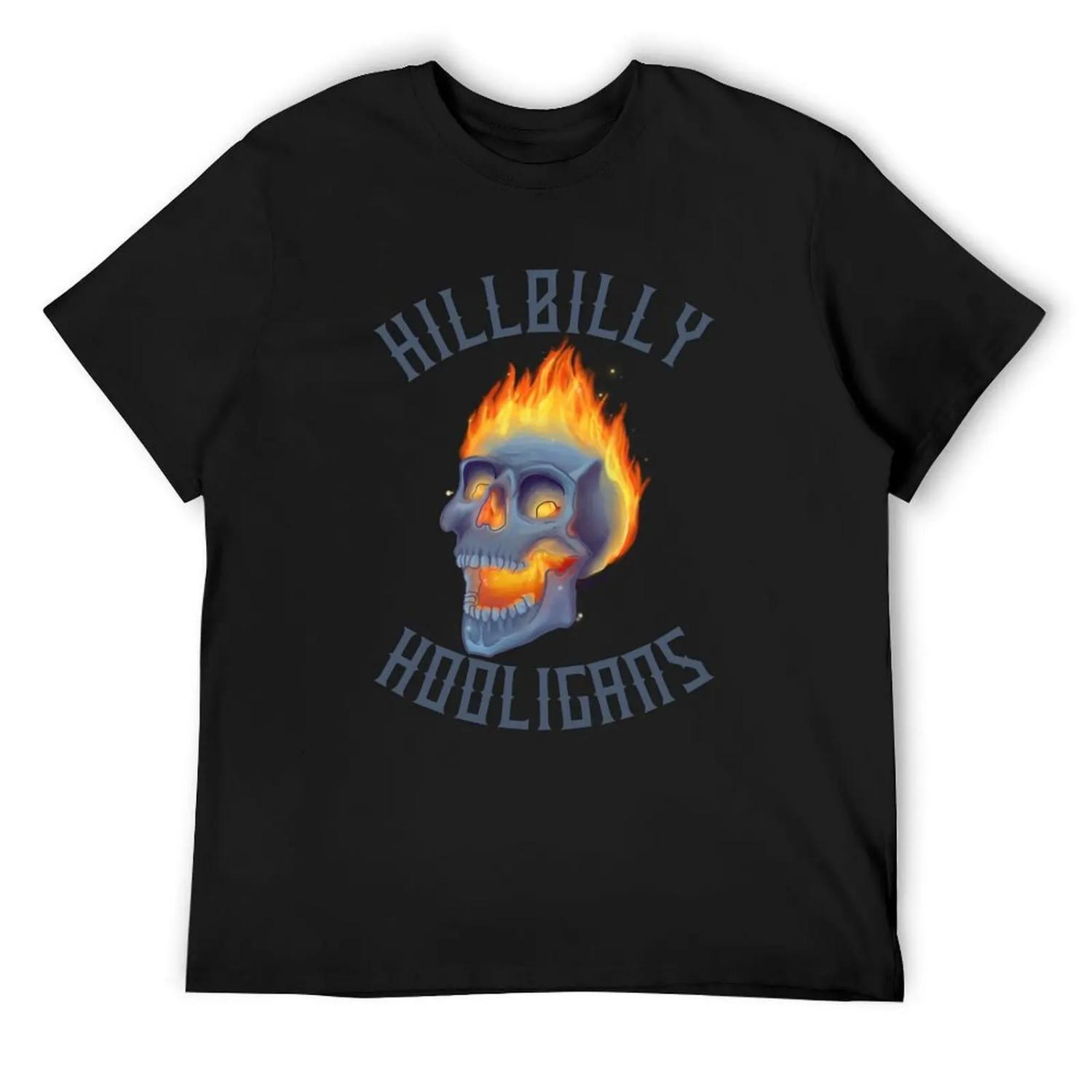 Hillbilly Hooligans T-Shirt Anime t-shirt plus size clothes graphic tee shirt men t shirt S