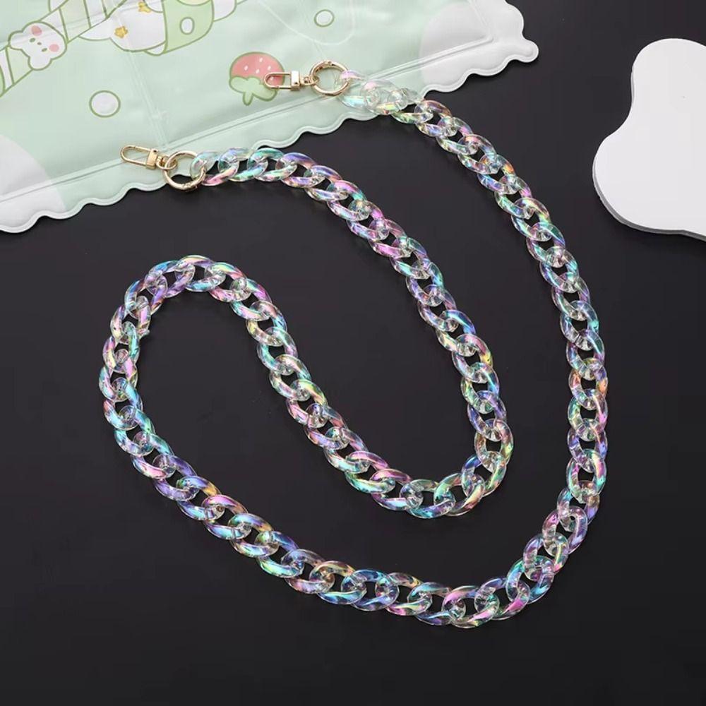 Anti-Slip Acrylic Phone Chain Vintage Crossbody Lanyard Luxury Portable Phone Strap For Women