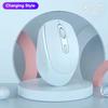Mouse Wireless USB Ricaricabile Bluetooth Silenzioso 2.4G Mouse da Gioco Ergonomico per Macbook Notebook PC Laptop Ufficio