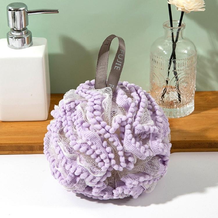 Mesh Shower Ball 80g Exfoliating Body Scrubber Shower Sponge Puff for Women Men