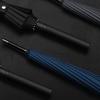 16-Rippen High-End Luxus Langstockschirm Vollautomatisch Fiber Doppelvergrößert Business Herren Einfacher Schirm