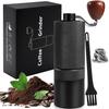 Grinder Gift Box Detachable Stainless Steel Conical Burr Aluminum Coffee Bean Grinder with 25 Grinding Settings