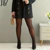 Extra Large Size 150Kg Skin-Permeable Pants Integrated Pants Autumn And Winter Warm Thickened Fleece Leggings Stockings Pantyhose