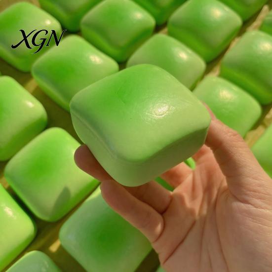 Anxiety Relief Hand Toy Squeeze Stress PU Material Soft Slow Rebound Sensory Decompression 3D Toast Bread Fidget Ball