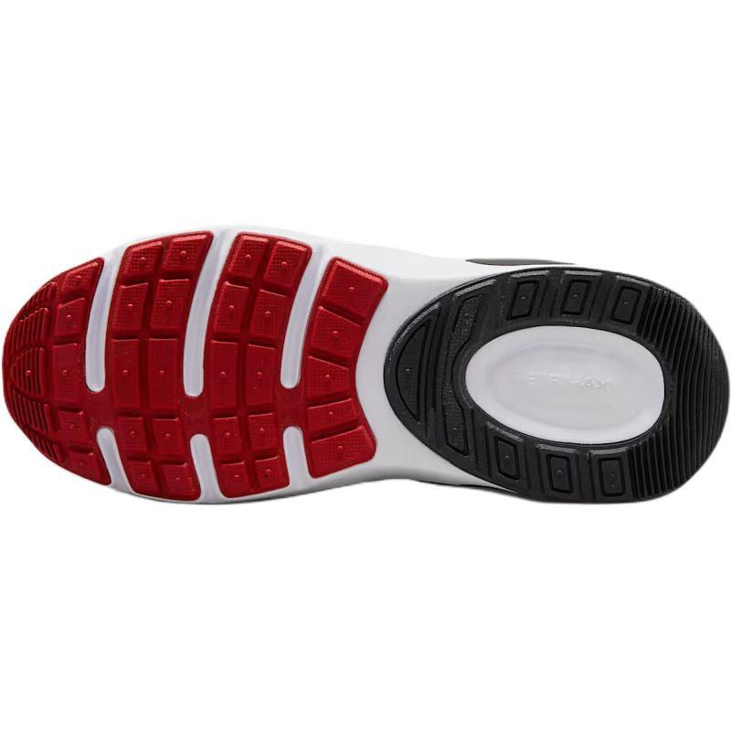 Nike Cushioning And Breathable Low Top Kids Lifestyle Shoes White Black Red Kids' Sneakers FN4459-102