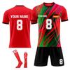 Personalised Shirts Kit Mens Girls With Name Number Custom Football Jerseys For Boys Training Suit