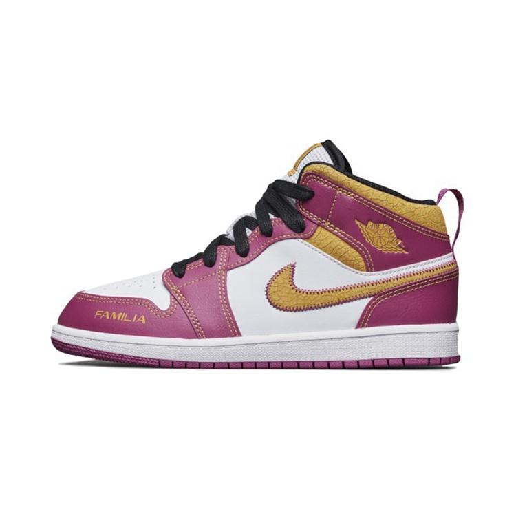 (PS) Air Jordan 1 Mid 'Da de Muertos' Kids' DC0499-100
