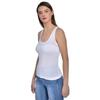 Women's Modal Slim Fit Sleeveless Bottoming Shirt with Lace Edge - Scoop Neck, Thin Section for Spring and Summer