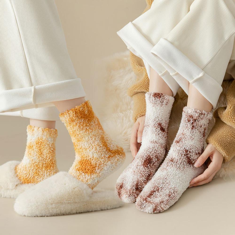 

Утолщенные носки для сна, носки-тапочки, мягкие носки-тапочки, женские носки