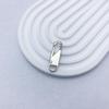 Tool-Free Zipper Pull Tab Replacement for Bags, Backpacks, Coats, and Clothes – Removable Alloy Spring Zipper.