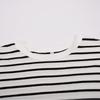 Cozy Loose Long Sleeve Striped T-Shirts Women Autumn Basic Casual Cotton Tops Round Neck Street Style Blouse