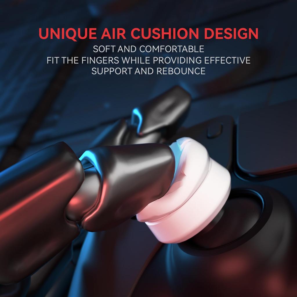 PlayVital Thumb Cushion Cap Cover Thumb Grip for PS5 PS4 Thumbstick Grip Cover for Xbox Core Xbox One Elite Series 2 Wireless Thumb Grip Cap for