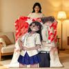 Anime N-Nagatoro S-San Throw High-Density Short Plush Blanket Soft Skin-Friendly for Sofa Nap Air-Conditioned Room