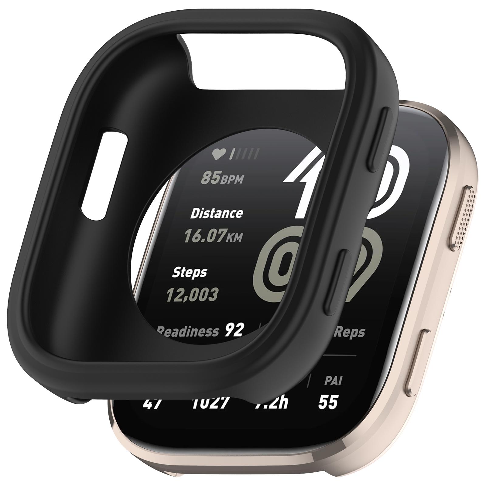 

Soft Silicone Case For Amazfit Bip 6 smartwatch Accessories Hollow Protective Shell Scratch Bumper Cover For Amazfit bip6 Case For Amazfit Bip 6 чорний