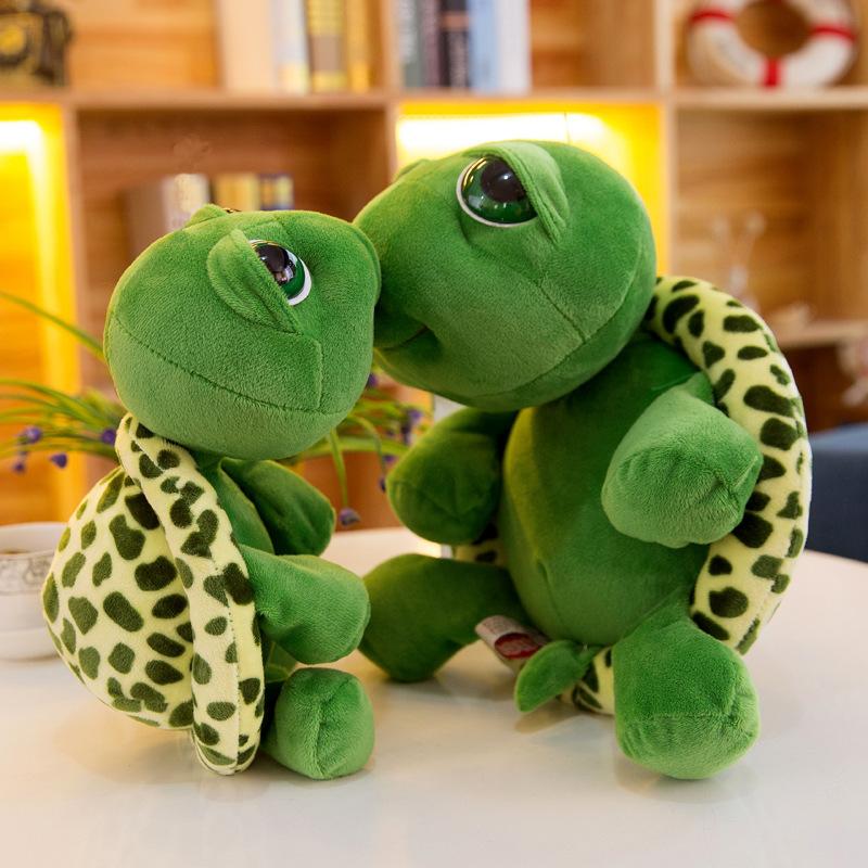 Marine Creature Cross-border Doll Big Sea Turtle Doll Plush Toy Aquarium Turtle Throw Pillow Doll for Children