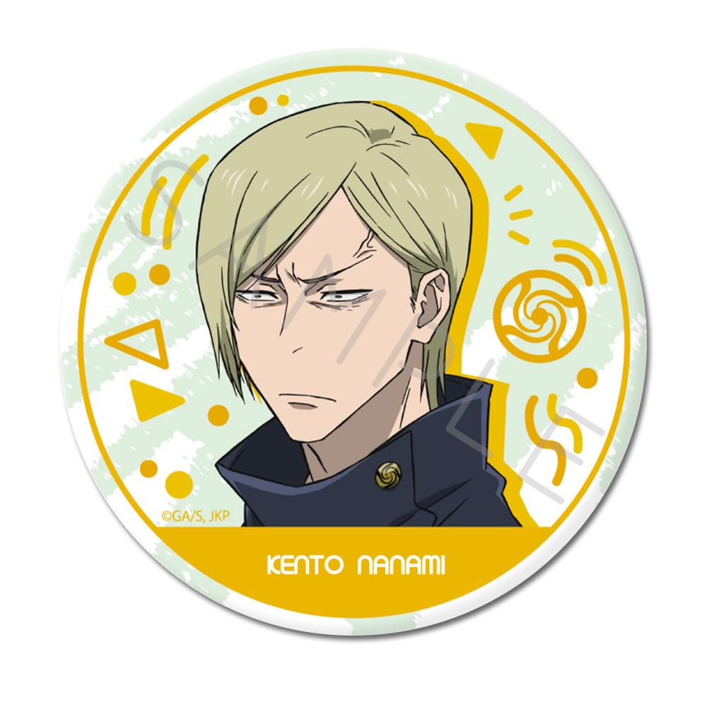 

SYNC INNOVATION Kaitama Tamaori Kento Nanami 3way can badge 75mm YD Jujutsu Kaisen