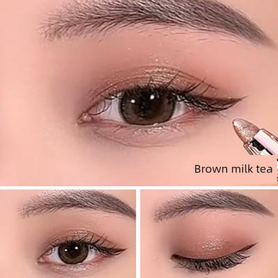 Li Jiaqi Recommend Genuine Goods Bean Bag Eyeliner Pen Double-Headed Smudger Crouching Silkworm Not Smudge Highlight Brightening One-Touch Molding