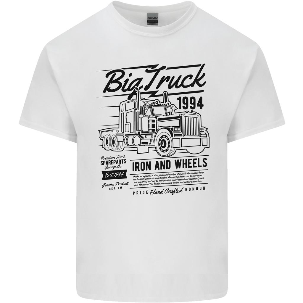 HGV Driver Big Truck Lorry Unisexs Light Cotton TShirt