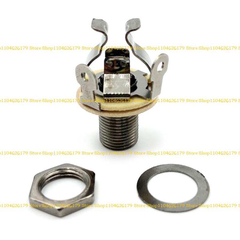 

A1A2 Good Quality Brass Multi Point Basses Guitar Pickup Output Jacks чёрный