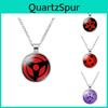 Elegant Naruto Time Gem Pendant Necklace Unisex Fashion Trendy Accessory